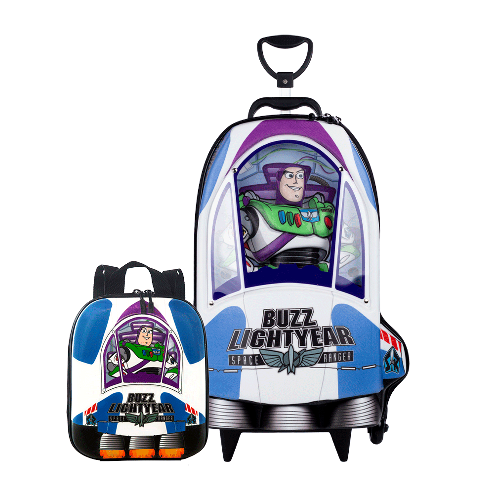 KIT -  Mala com rodas + Mochila P Infanti...