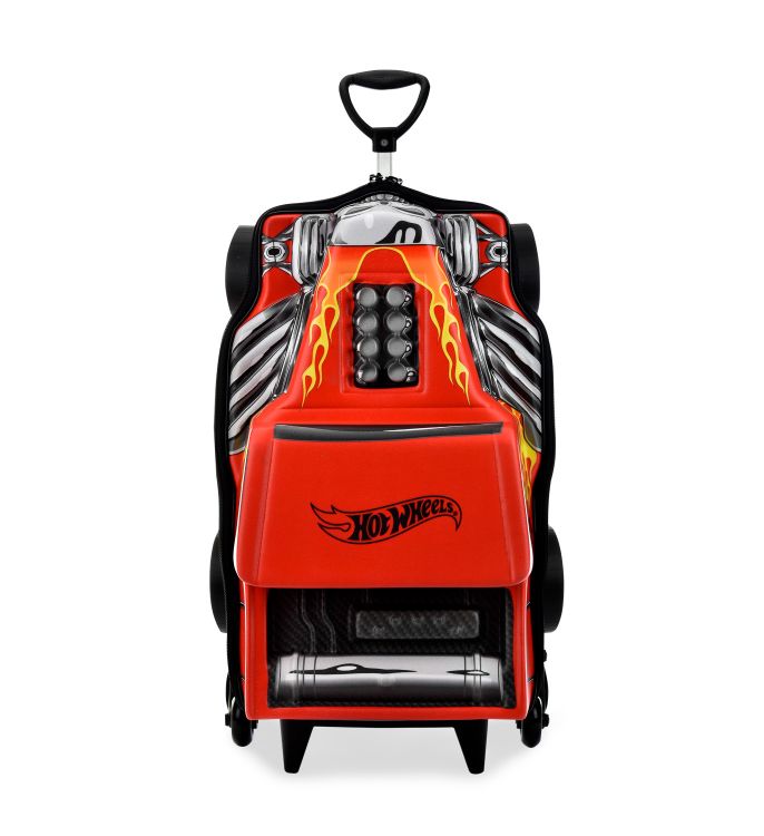 Mala Infantil Hotwheels Bone Shaker Verme...